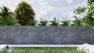 Privacy Wall Construction